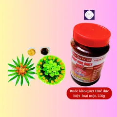 Comb 3 hũ Ruốc kho quẹt Huế đặc biệt loại một, 250g chấm trái cây,rau củ cực đã