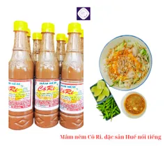 Combo 3 chai Mắm nêm Cô Ri 500ml, 330ml, đặc sản Huế nổi tiếng
