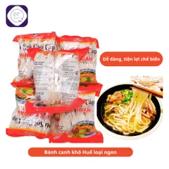 5 gói  Bánh canh khô đặc sản Huế loại ngon, (Mì sợi /mì vắt)