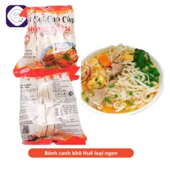 5 gói  Bánh canh khô đặc sản Huế loại ngon, (Mì sợi /mì vắt)