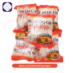 5 gói  Bánh canh khô đặc sản Huế loại ngon, (Mì sợi /mì vắt)
