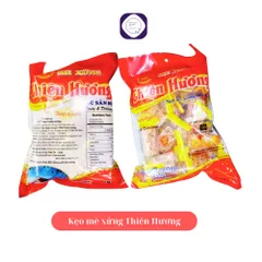 Kẹo mè xửng Thiên Hương, một túi nhiều cái kẹo nhỏ bên trong, đặc sản Huế, date luôn mới