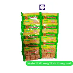 Combo 10 mè xửng Thiên Hương,150g, đặc sản Huế nổi tiếng