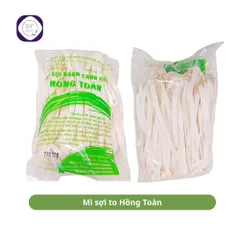 5 gói Mì sợi to Hồng Toàn, đặc biệt thơm ngon, bánh canh khô, mì sợi khô loại ngon