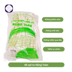 5 gói Mì sợi to Hồng Toàn, đặc biệt thơm ngon, bánh canh khô, mì sợi khô loại ngon
