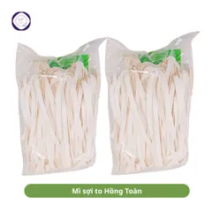 5 gói Mì sợi to Hồng Toàn, đặc biệt thơm ngon, bánh canh khô, mì sợi khô loại ngon
