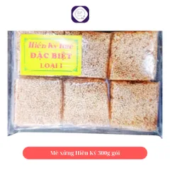 5 gói kẹo  xửng Hiền Ký 1,5kg (300g/gói), mè xửng Huế được chứng nhận hàng Việt nam chất lượng cao