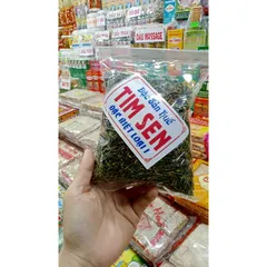 Trà tâm sen (tim sen sấy khô) đặc biệt loại một, đặc sản Huế, tốt cho sức khỏe, ăn thần, ổn định huyết áp.