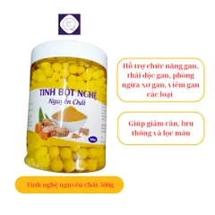500g tinh nghệ nguyên chất, đặc biệt loại một