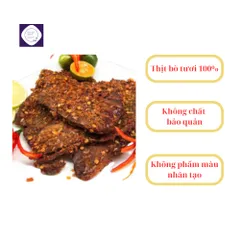 Bò khô nguyên miếng nhà làm, đặc biệt loại một, ăn là ghiền