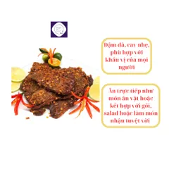 Bò khô nguyên miếng nhà làm, đặc biệt loại một, ăn là ghiền
