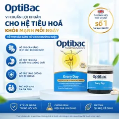 [NK] ￼Viên Uống Men Vi Sinh Bổ Sung Lợi Khuẩn Hàng Ngày Optibac Every Day (Hộp 30 viên) - Hỗ Trợ Tiêu Hóa Khỏe, Tăng Đề Kháng