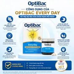 [NK] ￼Viên Uống Men Vi Sinh Bổ Sung Lợi Khuẩn Hàng Ngày Optibac Every Day (Hộp 30 viên) - Hỗ Trợ Tiêu Hóa Khỏe, Tăng Đề Kháng