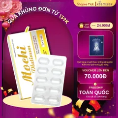 Viên nội tiết tố Mochi Platinum collagen nhập khẩu từ Nhật hộp 30 viên