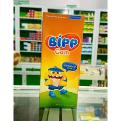 Viên ngậm Bipp Cam DHG Pharma vị cam hỗ trợ tăng cường sức đề kháng