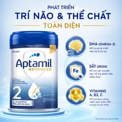 Sữa Bột Aptamil Advanced Trọn Bộ Số 1,2,3 - Công Thức Tiên Tiến Đẳng Cấp Cho Bé Yêu