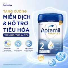 Sữa Bột Aptamil Advanced Trọn Bộ Số 1,2,3 - Công Thức Tiên Tiến Đẳng Cấp Cho Bé Yêu