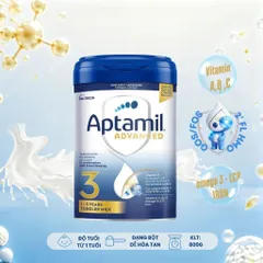 Combo 2 lon Aptamil Advanced nhập khẩu UK, công thức 2'FL-HMO hỗ trợ tăng cường miễn dịch cho đường ruột, GOS/FOS