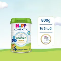 Sữa bột công thức HiPP Organic Combiotic Đủ Số