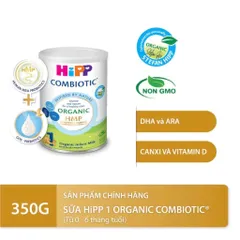 Sữa Bột HiPP COMBIOTIC ORGANIC HMP Số 1, 2
