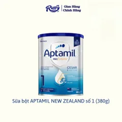 [NHẬP KHẨU CHÍNH HÃNG] Sữa bột Aptamil Profutura Cesarbiotik New Zealand hộp thiếc số 1 (380g)