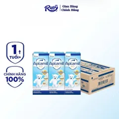 Thùng Sữa Dinh Dưỡng Pha Sẵn Aptamil KID, Aptamil Super Gold KID 180ml/110ml giúp phát triển trí não cho bé