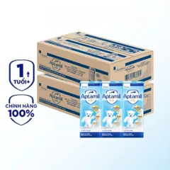 Thùng Sữa Dinh Dưỡng Pha Sẵn Aptamil KID, Aptamil Super Gold KID 180ml/110ml giúp phát triển trí não cho bé