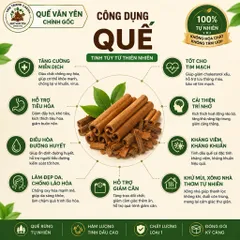 Quế Ống Sáo Yên Bái 7-10cm Thơm Cay Đậm Vị - Gia Vị Nấu Phở, Pha Trà Tự Nhiên - 100g/200g/500g