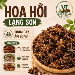 Hoa Hồi Khô Lạng Sơn Nguyên Chất Thơm Cay Nồng - Nấu Phở, Kho Thịt, Pha Trà