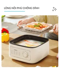 Nồi hấp 3 tầng đa chức năng Haatz HTP099