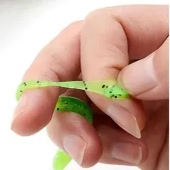 Mồi mềm đuôi T cá giả silicon cao cấp tặng ngay lưỡi Jighead, giá ưu đãi mồi lure dài 7cm kích thích cá