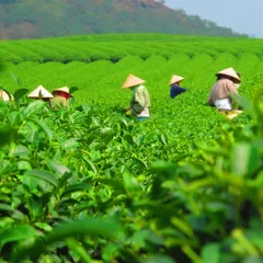 (Combo 10 gói Chè Móc Câu) Trà Móc Câu Sạch Công Minh, Hút chân không mỗi gói 100gr.