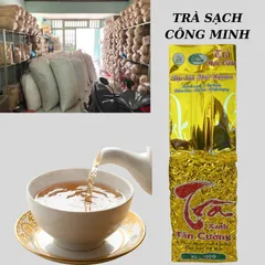 (Combo 10 gói Chè Móc Câu) Trà Móc Câu Sạch Công Minh, Hút chân không mỗi gói 100gr.