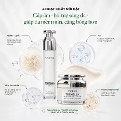 Combo dưỡng ẩm, sáng da, chống nhăn da, hỗ trợ làm mờ các dấu hiệu lão hóa da C'Choi