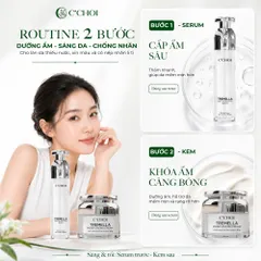 Combo dưỡng ẩm, sáng da, chống nhăn da, hỗ trợ làm mờ các dấu hiệu lão hóa da C'Choi