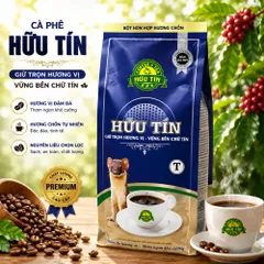 Cà Phê Hữu Tín Hương Chồn 500g, Rang Xay Nguyên Chất, Pha Phin Chuẩn Gu