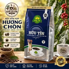 Cà Phê Hữu Tín Hương Chồn 500g, Rang Xay Nguyên Chất, Pha Phin Chuẩn Gu