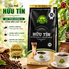Cà Phê Robusta Hữu Tín Coffee Pha Phin Hương Vị Truyền Thống - 500gram