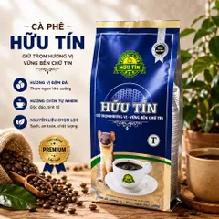 Cà Phê Hữu Tín Hương Chồn 500g, Rang Xay Nguyên Chất, Pha Phin Chuẩn Gu