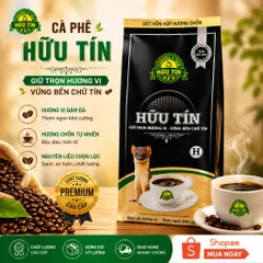 Cà Phê Robusta Hữu Tín Coffee Pha Phin Hương Vị Truyền Thống - 500gram