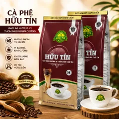 Cà Phê Robusta Hữu Tín Coffee Pha Phin Hương Vị Truyền Thống - 500gram