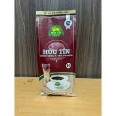 Cà Phê Hữu Tín Nâu Hương Chồn 500g - Rang Xay Nguyên Chất, Đậm Đà, Pha Phin Chuẩn Gu
