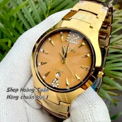 Đồng Hồ Cặp đôi R.D Nam Nữ vỏ đá Ceramic . Kính khía sapphire chống trầy . Máy pin chuẩn Nhật . Chống nước 3ATM .