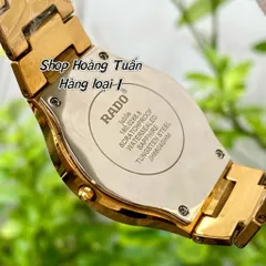 Đồng Hồ R.D cặp đôi Nam Nữ . Mặt kính sapphire khía sao . Vỏ đá ceramic nguyên khối chống trầy . Chống nước tốt .
