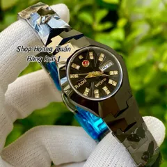 Đồng Hồ cặp đôi R.D Nam Nữ . Vỏ đá ceramic . Kính khía sao sapphire chống trầy . Chống nước tốt