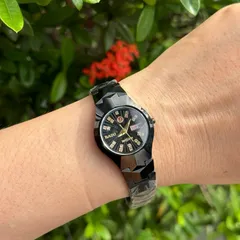 Đồng Hồ cặp đôi R.D Nam Nữ . Vỏ đá ceramic . Kính khía sao sapphire chống trầy . Chống nước tốt