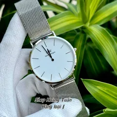 Đồng Hồ cặp đôi Nam Nữ D.W . Fullbox hộp sổ . Kính sapphire chống trầy . Máy Quartz Nhật . Chống nước tốt