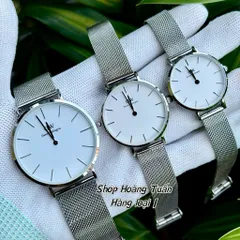 Đồng Hồ cặp đôi Nam Nữ D.W . Fullbox hộp sổ . Kính sapphire chống trầy . Máy Quartz Nhật . Chống nước tốt