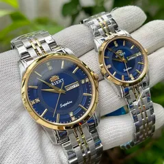 Đồng Hồ cặp đôi 0.R . Kính sapphire chống trầy . Máy Quartz Nhật . Chống nước tốt