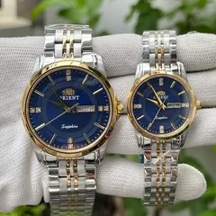 Đồng Hồ cặp đôi 0.R . Kính sapphire chống trầy . Máy Quartz Nhật . Chống nước tốt